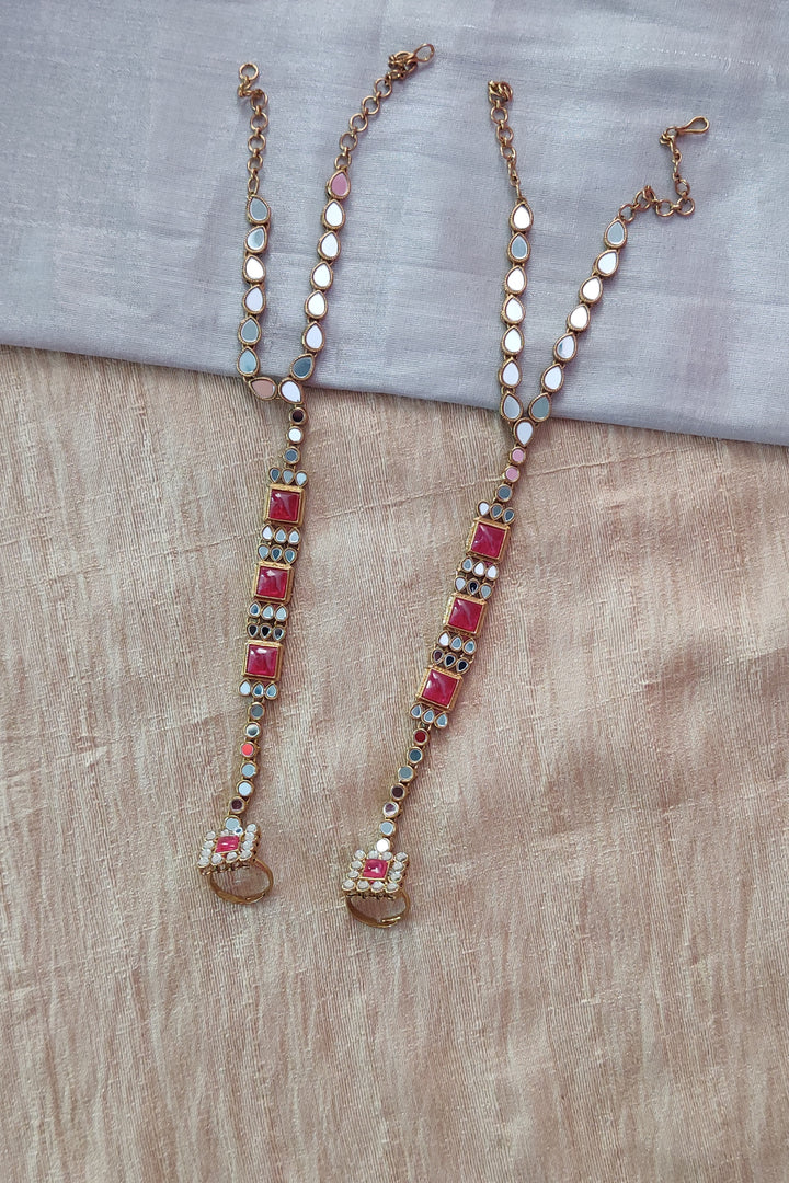 Lavanya Mirror Work Bridal Set