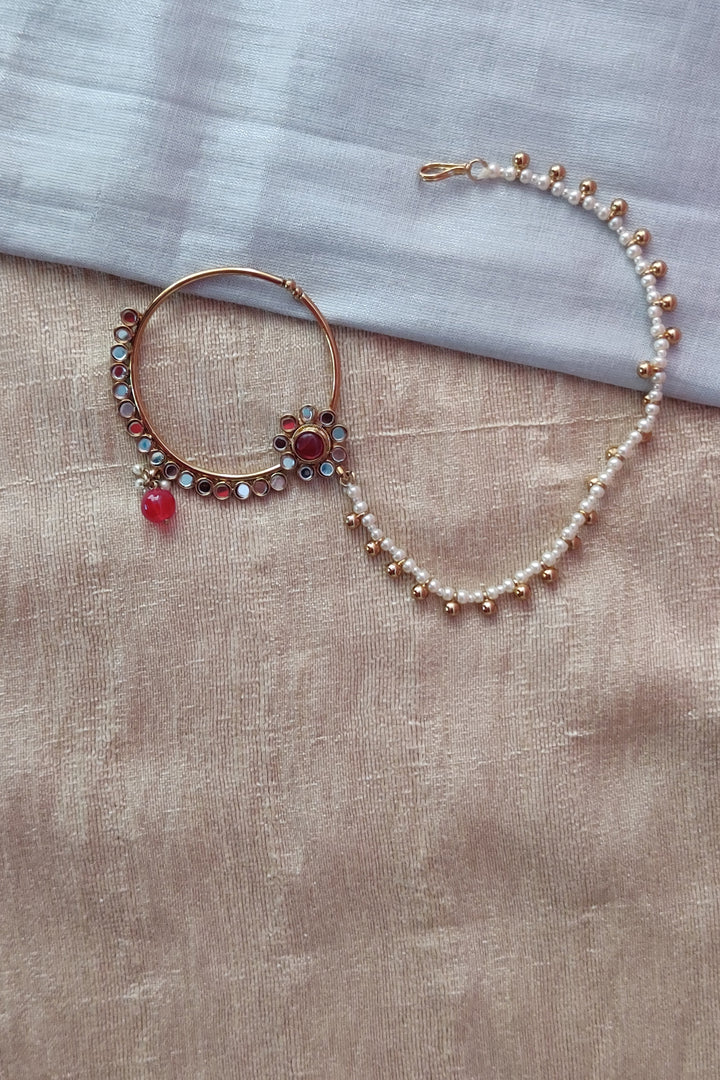 Amara Mirror Work Bridal Set